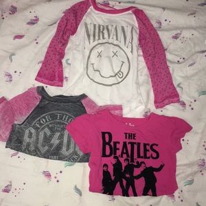 3T band tees